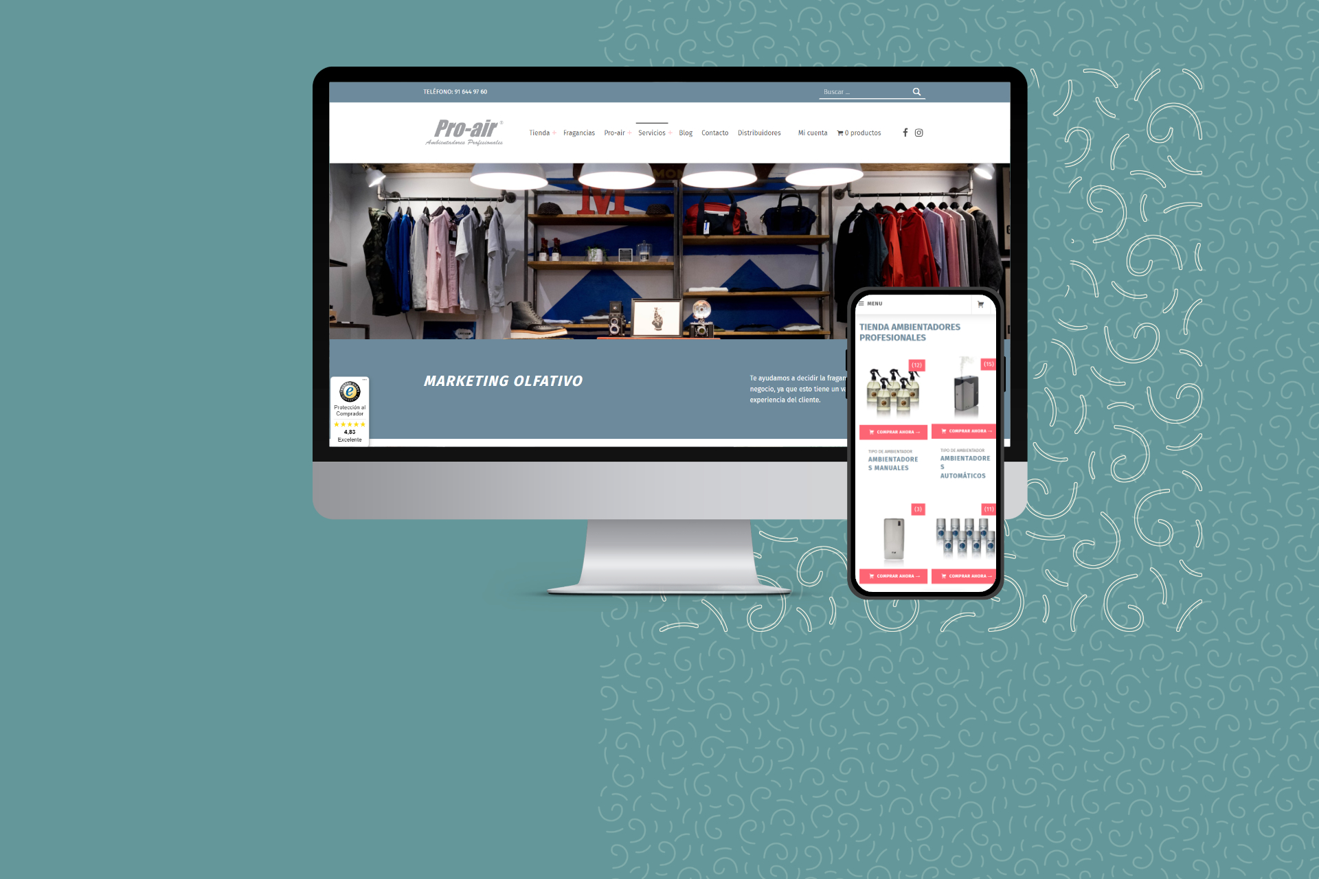 Ecommerce Pro-air Ambientadores