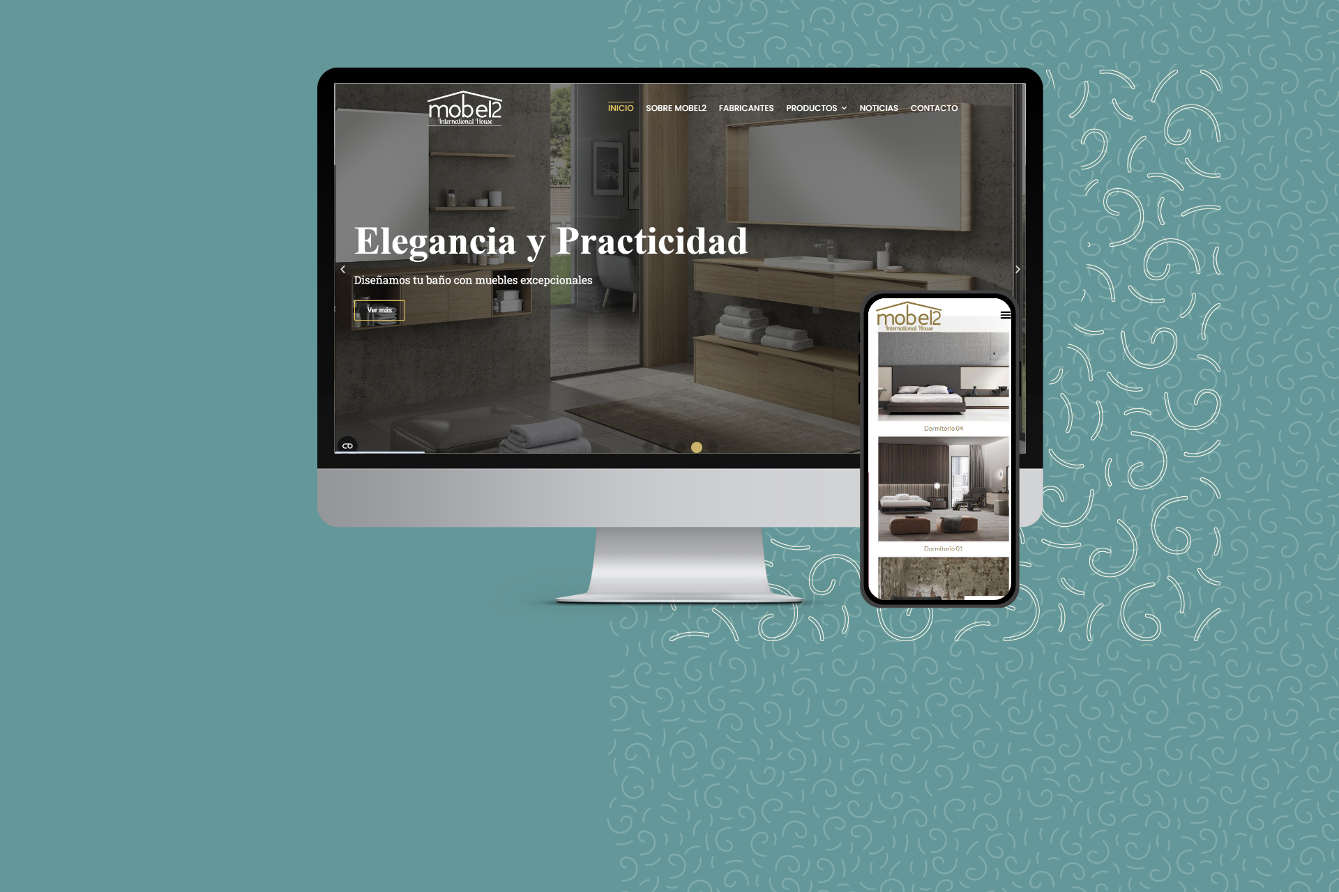 Diseño Web tienda de muebles Mobel2